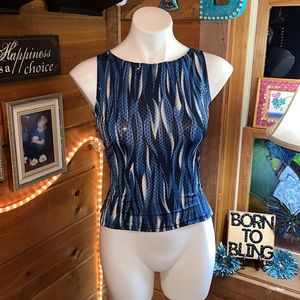 $45 A. Byer Beautiful dramatic color Tank top Jr S